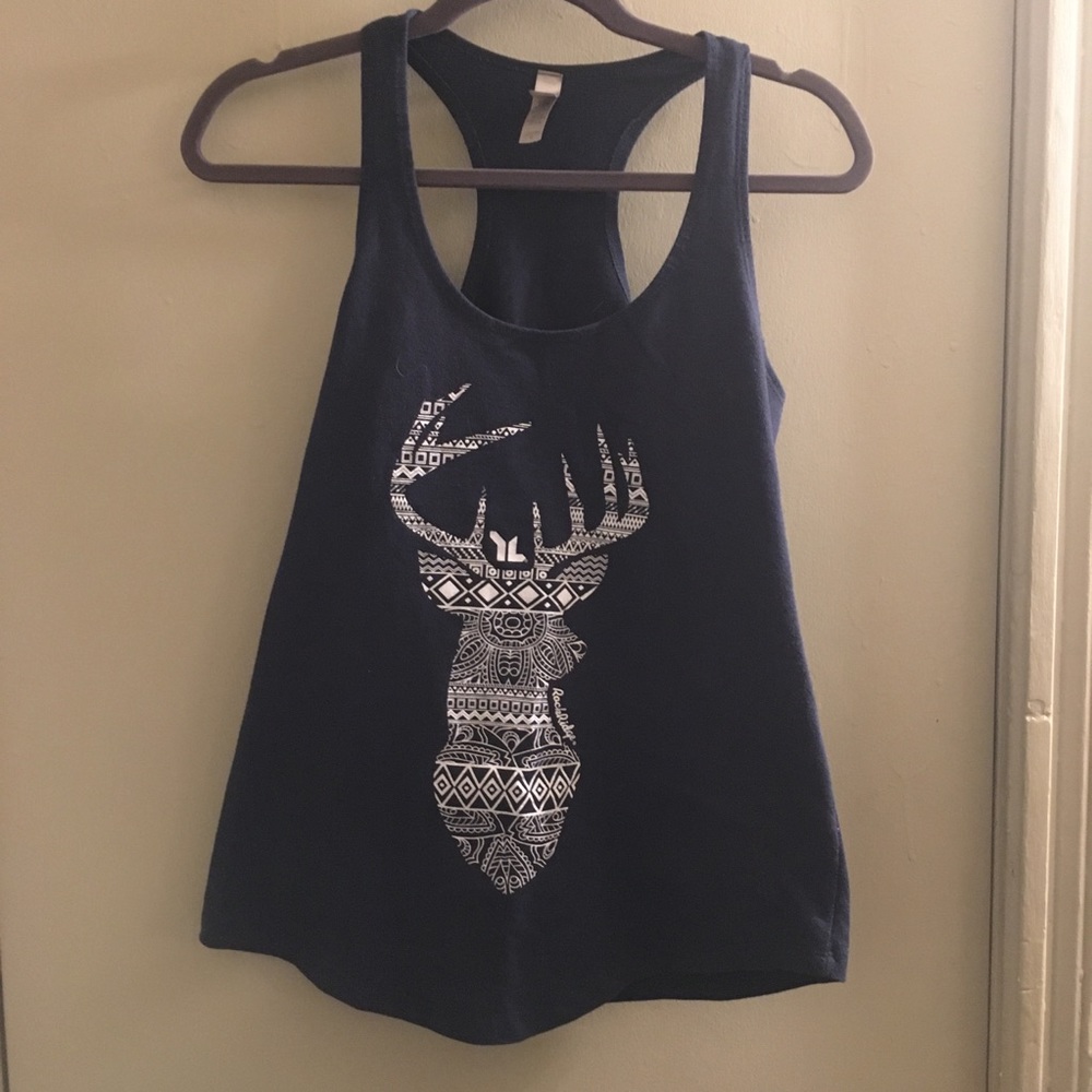 YL Stag Head Tank Top